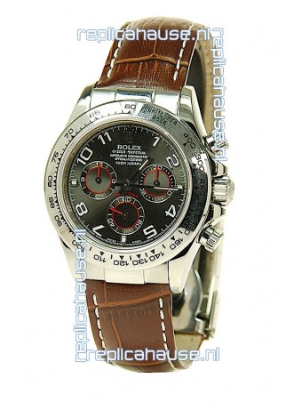 Rolex Daytona Cosmograph Swiss Replica Watch in Grey Dial