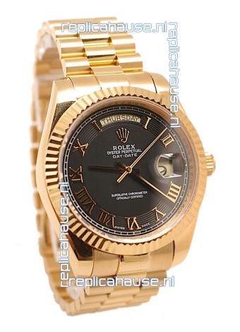 Rolex Day Date II Gold Japanese Replica Watch