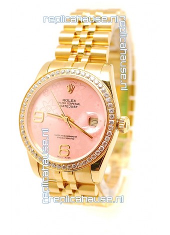 Rolex Datejust Floral Motif 2011 Edition Swiss Replica Watch