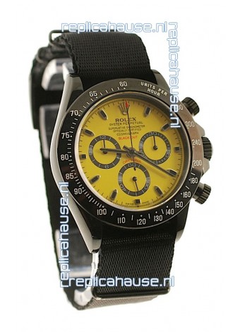 Rolex Daytona Cosmograph 2011 Edition Swiss Watch in Yellow Dial