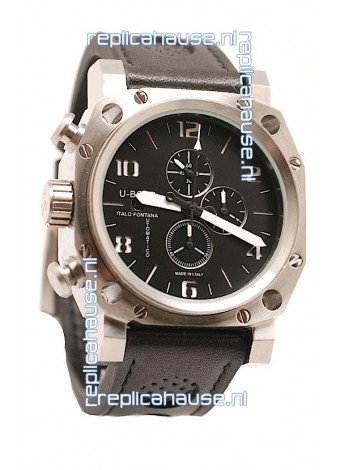 U-Boat Thousand of Feet Japanese Replica Watch in Black Dial