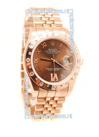Rolex Datejust Gold Replica Watch