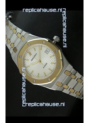 Audemars Piguet Royal Oak Swiss Watch Two Tone Gold/Steel Plating - MIRROR REPLICA