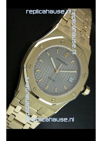 Audemars Piguet Royal Oak Swiss Watch Gold Plating - MIRROR REPLICA