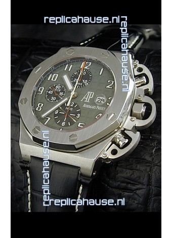 Audemars Piguet Royal Oak Watch in Grey Dial - Secs hand 9 O Clock