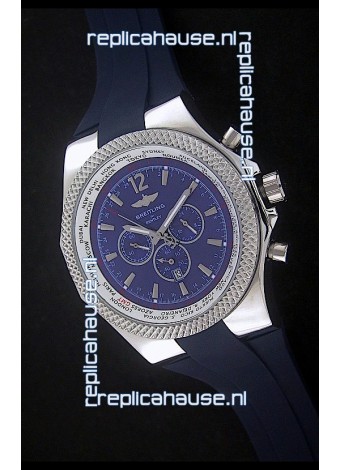 Breitling Bentley Chronograph Japanese Replica Watch in Blue Dial