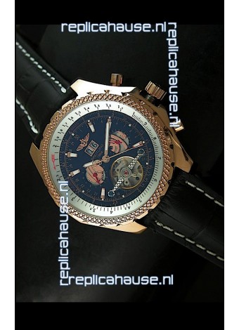 Breitling for Bentley Japanese Replica Tourbillon Watch