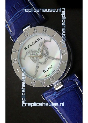 Bvlgari B.zerol Japanese Replica Quartz Watch in White Dial