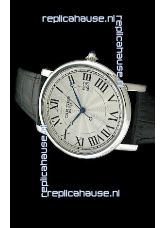 Cartier Cartier 9903 Swiss Replica Watch in White Dial