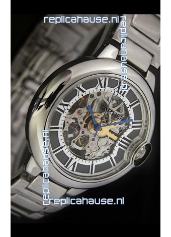 Cartier Ballon de Japanese Replica Watch in Black layerd Dial