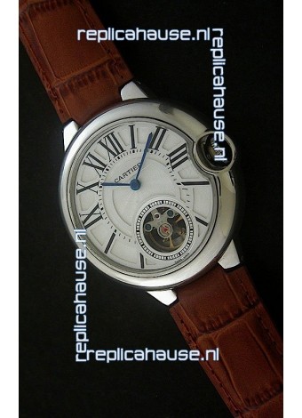 Cartier Ballon de Japanese Replica Watch in White Dial