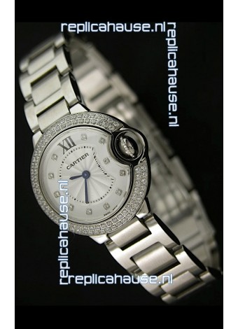 Balon Bleu de Cartier Ladies Japanese Watch in Steel