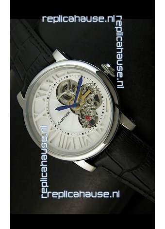 Rotonde De Cartier Cadran Love Japanese Replica Watch - Stainless Steel Case