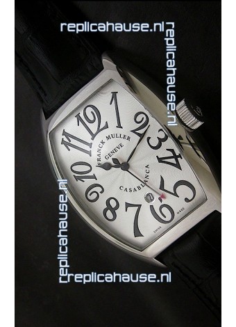 Franck Muller Casa Blanca Japanese Replica Watch in White Dial