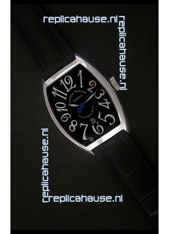 Franck Muller Casa Blanca Japanese Replica Watch in Black Dial