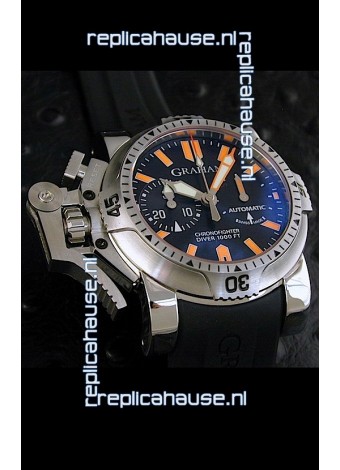 Graham Chronofighter Diver 1000FT Swiss Replica Watch
