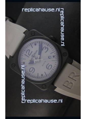 Bell & Ross BR03-92 Grey Dial Swiss Replica Watch