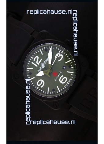 Bell & Ross BR03-92 Green Dial Swiss Replica Watch