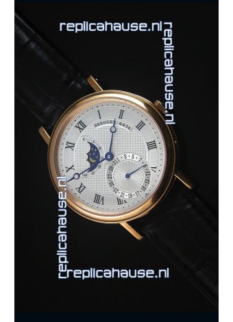 Breguet Classique Moonphase Rose Gold Swiss Replica Watch