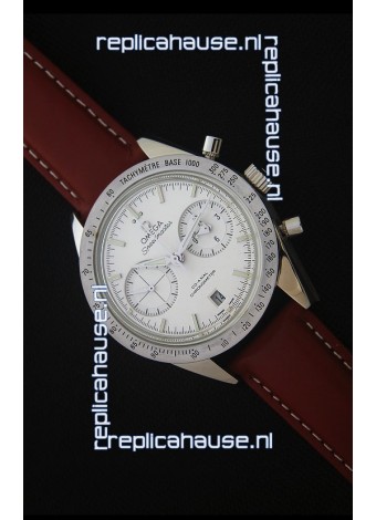 Omega Speedmaster 57 Co-Axial Chronograph Watch in Leather Strap