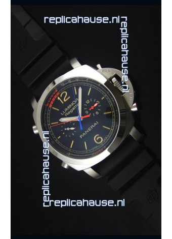 Panerai Luminor Regatta Japanese Replica Watch in Steel Case
