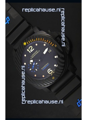 Panerai Luminor Submersible Carbotech Japanese Replica Watch