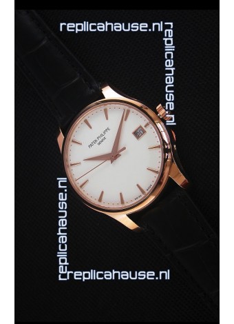 Patek Philippe #Ref 5227 Yellow Gold Watch in White Dial 1:1 Swiss Replica Watch 