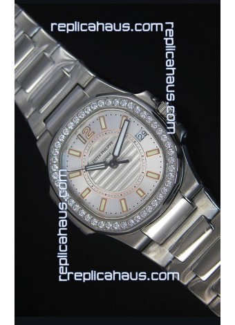 Patek Philippe Ladies Nautilus Stainless Steel Watch 36MM 
