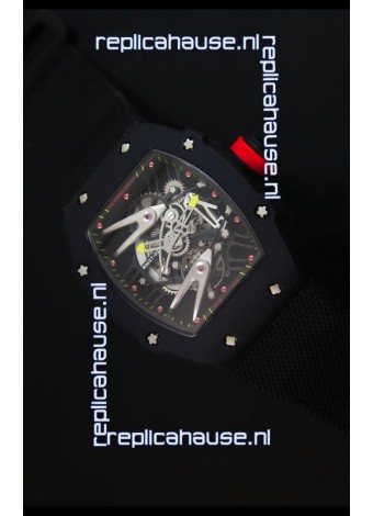 Richard Mille RM027 Tourbillon Rafael Nadal Edition Swiss Watch in PVD Casing