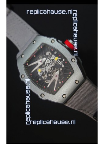 Richard Mille RM027 Tourbillon Rafael Nadal Edition Swiss Watch in Titanium Case