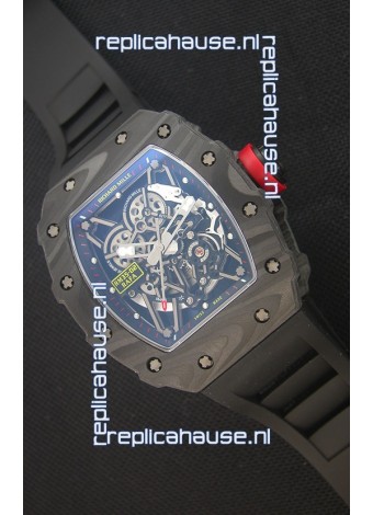 Richard Mille RM035-2 Rafael Nadal Forged Carbon Case with Red Crown