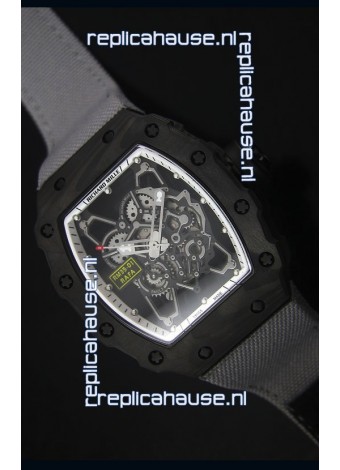 Richard Mille RM35-01 Rafael Nadal Edition Swiss Replica Watch Grey Nylon Strap