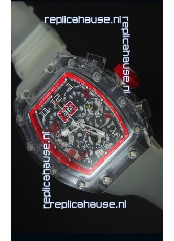 Richard Mille RM056-1 Tourbillon Felipe Massa Chronograh Red Bezel Watch