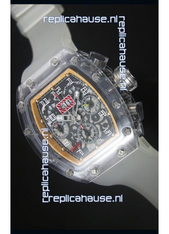 Richard Mille RM056-1 Tourbillon Felipe Massa Chronograh Beige Bezel Watch