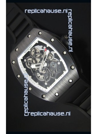 Richard Mille RM055 Ceramic Case Watch in White Inner Bezel