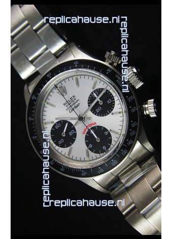 Rolex Daytona Vintage 6263 for CARTIER Edition Swiss Replica Watch with Black Bezel
