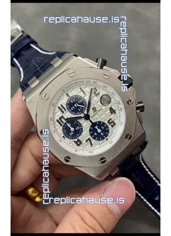 Audemars Piguet Royal Oak Offshore Chronograph White Dial 904L Steel 1: 1 Mirror 3126 Movement