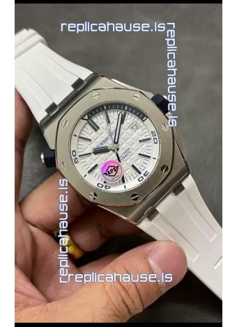 Audemars Piguet Royal Oak 1:1 Ultimate Swiss Replica Watch White Dial Cal.3120 Movement