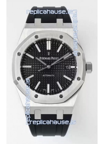 Audemars Piguet Royal 15400 41MM Black Dial 904L Steel CAL.3120 Movement 1:1 Mirror Replica