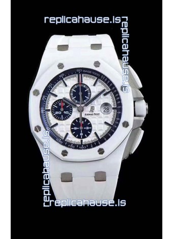 Audemars Piguet Royal Oak Offshore White Ceramic - Ultimate 1:1 3126 Movement