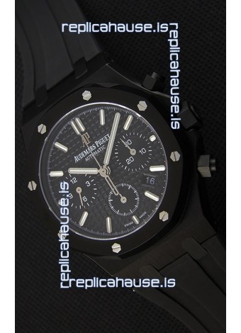Audemars Piguet Royal Oak Chronograph Black Dial Swiss Replica Watch