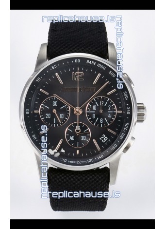 Audemars Piguet CODE 11.59 Chronograph Swiss Replica Watch in 904L Steel Grey Dial Gold Hands