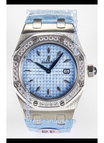 Audemars Piguet Royal Oak 33MM 904L Steel Quartz Blue Dial Swiss Replica Watch