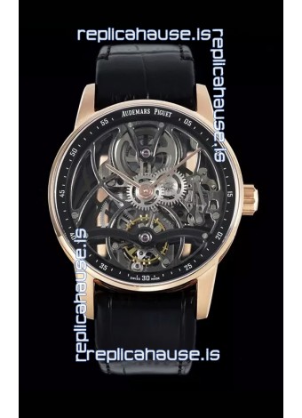 Audemars Piguet CODE 11.59 Openwork Dial Rose Gold Casing Superclone Watch