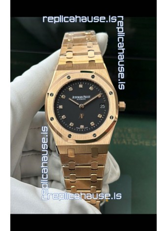 Audemars Piguet Royal Oak Jumbo Extra-Thin Rose Gold 1:1 Mirror Swiss Replica Watch