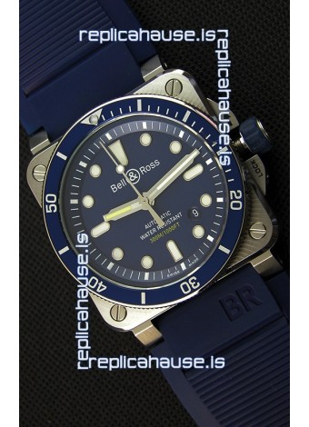Bell & Ross BR03-92 Diver Blue Swiss Replica Watch 1:1 Mirror Replica