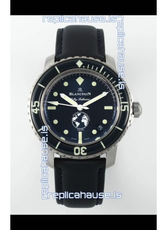 Blancpain Fifty Fathoms OCEAN COMMITMENT III 1:1 904L Stainless Steel Swiss Replica Watch 