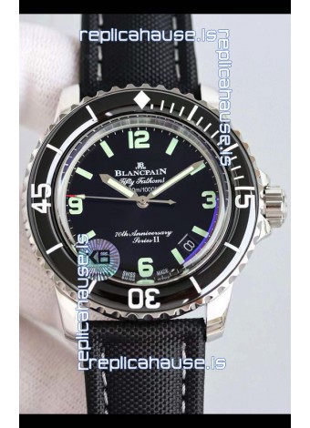 Blancpain Fifty Fathoms 70th Anniversary ACT 1 Series II 1:1 Swiss Replica Watch 