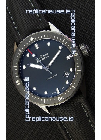 Blancpain Fifty Fathoms BATHYSCAPHE Edition Swiss Replica 1:1 Swiss Watch 
