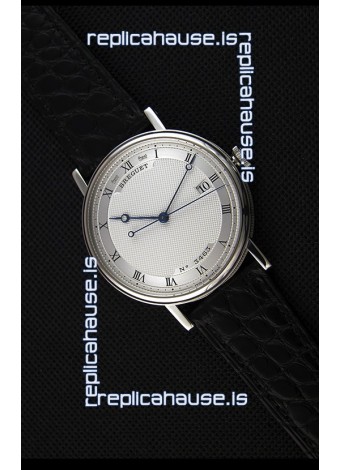 Breguet Classique 5177BB/15/9V6 Stainless Steel Watch with Roman Hour Markers